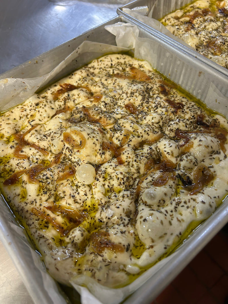 Sourdough focaccia